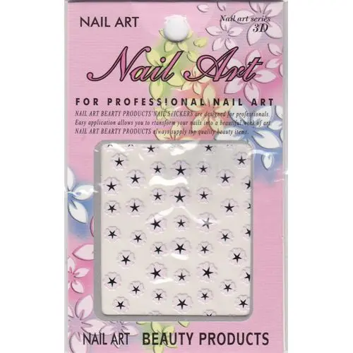 Rožice - 3D nalepke, svetlo roza