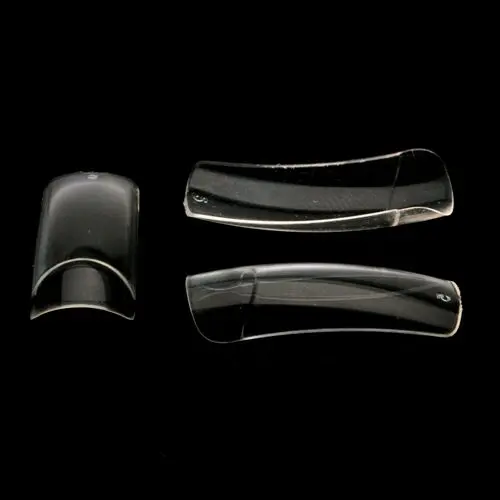 Umetne konice št. 10 - Perfect Square, prozorne, 50 kos