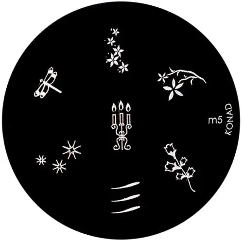 Šablona za štempljanje m5 - različni motivi