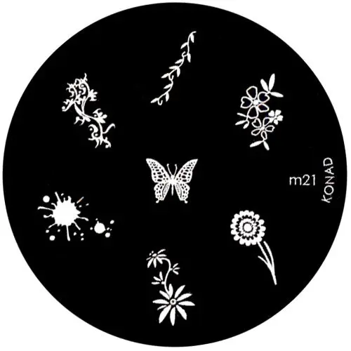 Šablona za štempljanje m21 - različni motivi