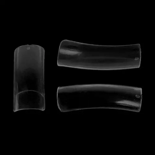 Umetne nohtne konice  Inginails št. 2 - Euro 3200 Clear, 50 kosov v vrečki