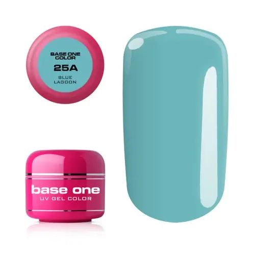 Gel Silcare Base One Color - Blue Lagoon 25A, 5 g