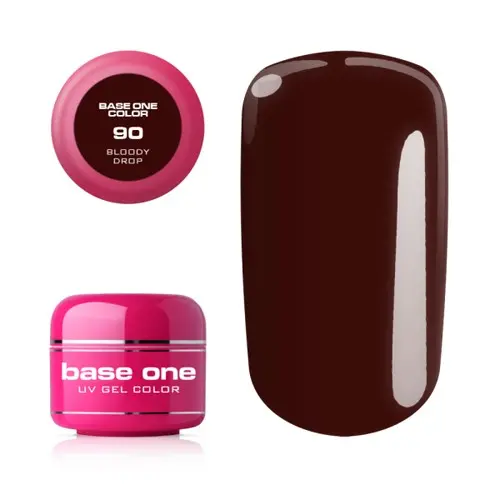 Gel Silcare Base One Color - Bloody Drop 90, 5g