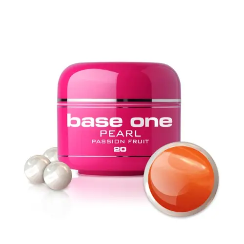 Gel Silcare Base One Pearl - Passion Fruit 20, 5g