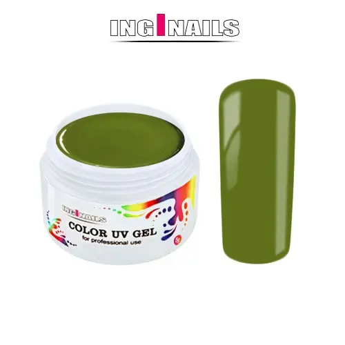 Barvni UV-gel Inginails - Peas Green, 5g