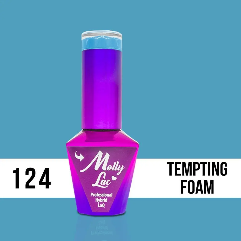 MOLLY LAC UV/LED gel lak Yoghurt - Tempting Foam 124, 10ml