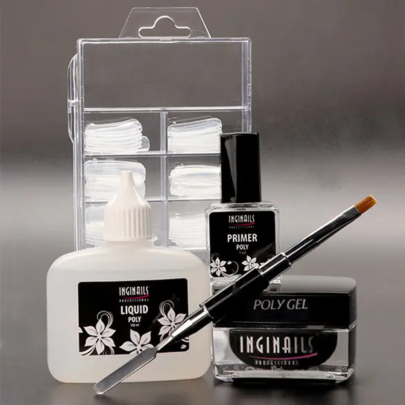 Polygel komplet za nohte - Natural Clear