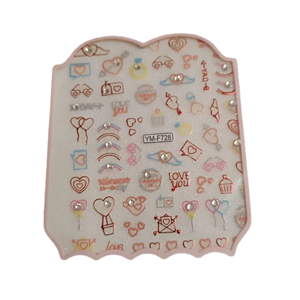 Nalepke za nohte – Valentinovo