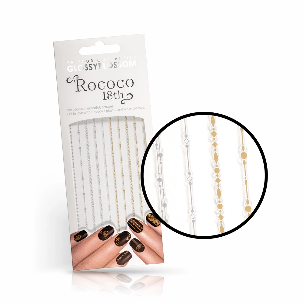 Nalepke za nohte - ogrlica