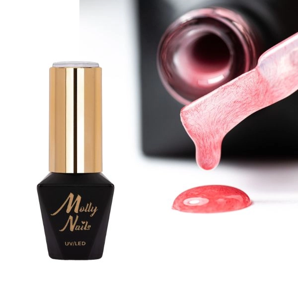 Molly Nails Top Matt Sweater Cotton - Orange nr.3, 10g