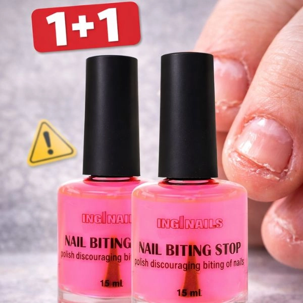 Nail biting stop - pripravek za preprečevanje grizenja nohtov Inginails 15ml - AKCIJA 1+1 BREZPLAČNO