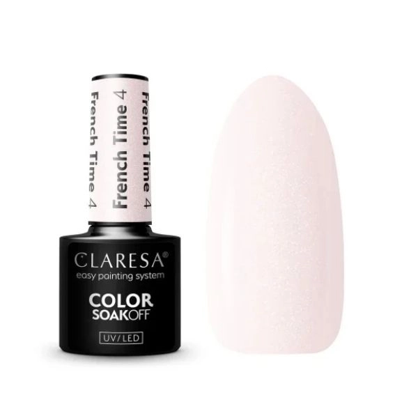 Claresa UV/LED Color Soak Off - French Time 4, 5g