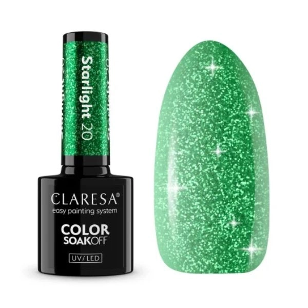 Claresa UV/LED Color Soak Off - Starlight 20, 5g