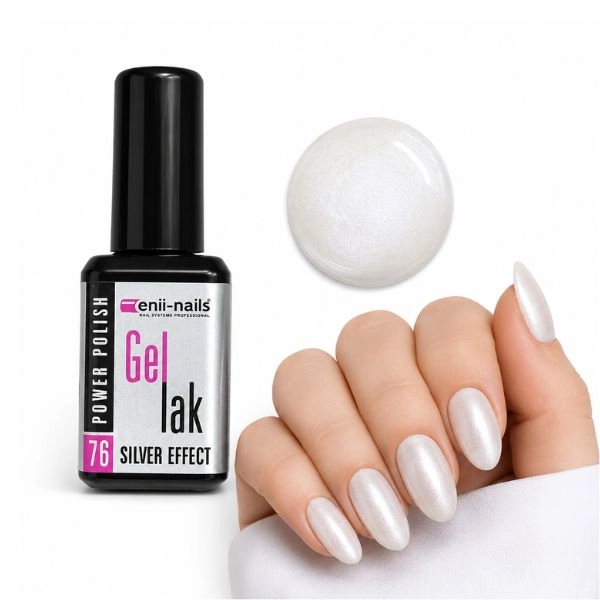Silver Effect 76 -ENII UV gel lak 11ml
