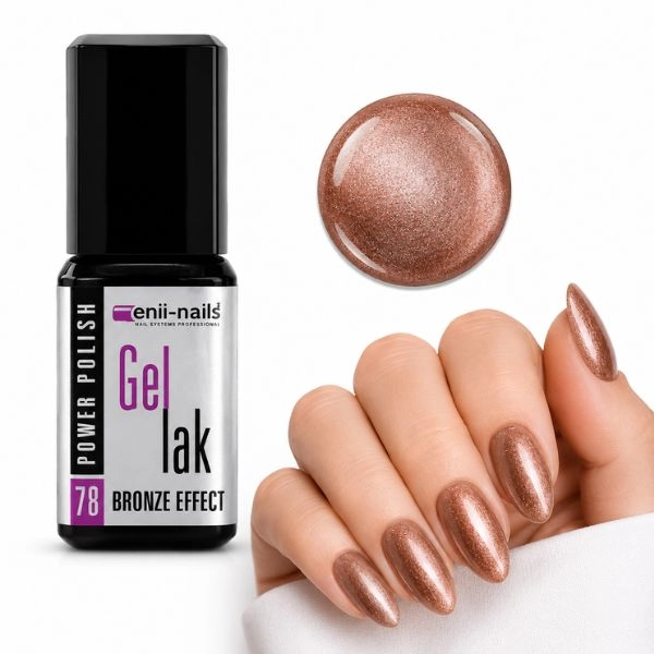 ENII UV gel lak 11ml – Bronze effect 78