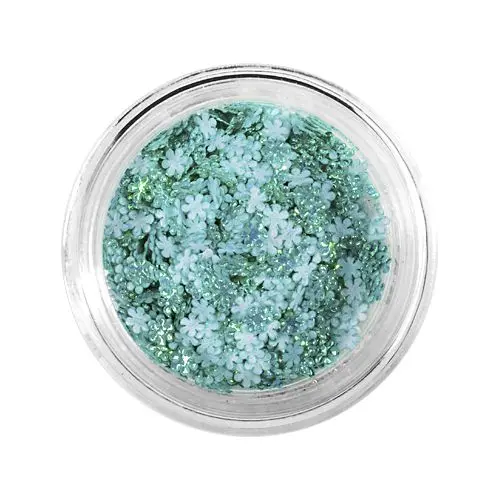 Rožice iz blaga - bisernato zelene