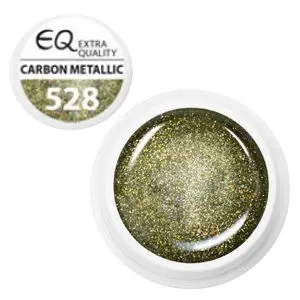 528 Carbon Metallic - barvni UV-gel 5g
