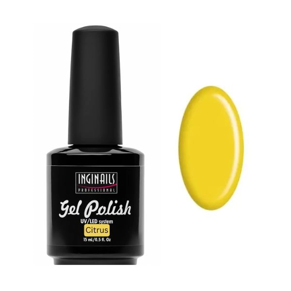 Inginails Gel lak, 3 v 1 - Citrus 15ml