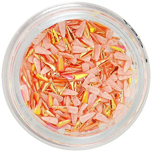 Svetlo oranžne okrasne kaplje iz blaga