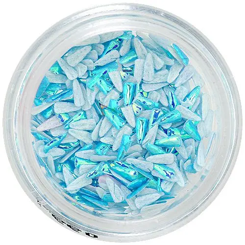 Modre okrasne kaplje iz blaga