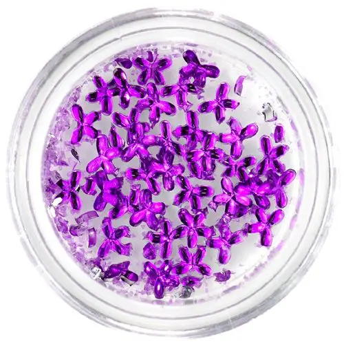 Okrasni kamenčki pentljice, vijolični