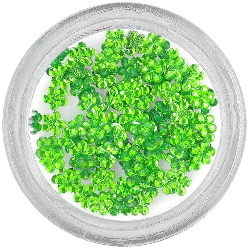Okrasni kamenčki cvetovi, zeleni