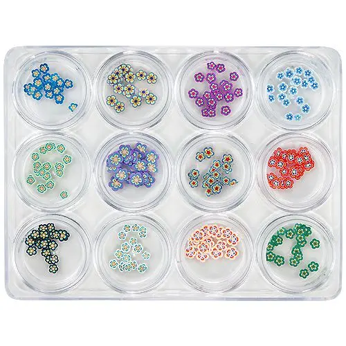 Nail art komplet, 12 kos - fimo okraski